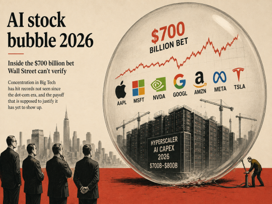 AI Stock Bubble 2026: Inside the $700 Billion Bet Wall Street Can't Verify